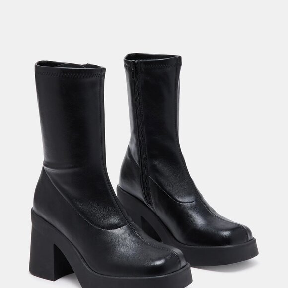 Steve Madden Klayton Platform Bootie | Black | Size 6.5 | NWT - Picture 4 of 8